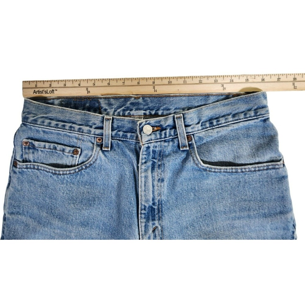 VTG Levi's 550 Relaxed Fit Jeans Men's 33x32* (Fits 32x31) Blue Baggy Denim Y2K - Picture 8 of 14